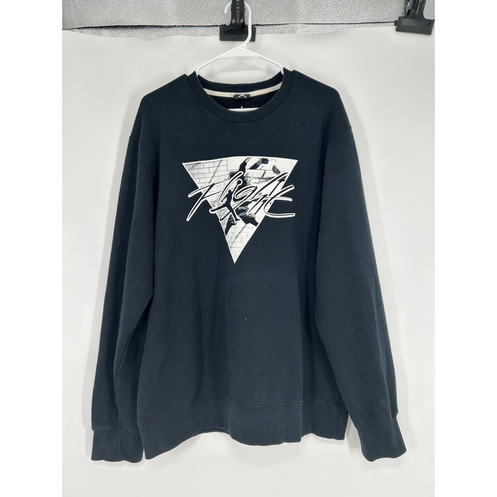 Air Jordan Flight Sweatshirt Mens XL Graphic Fleece Jumpman Crewneck 514333-010